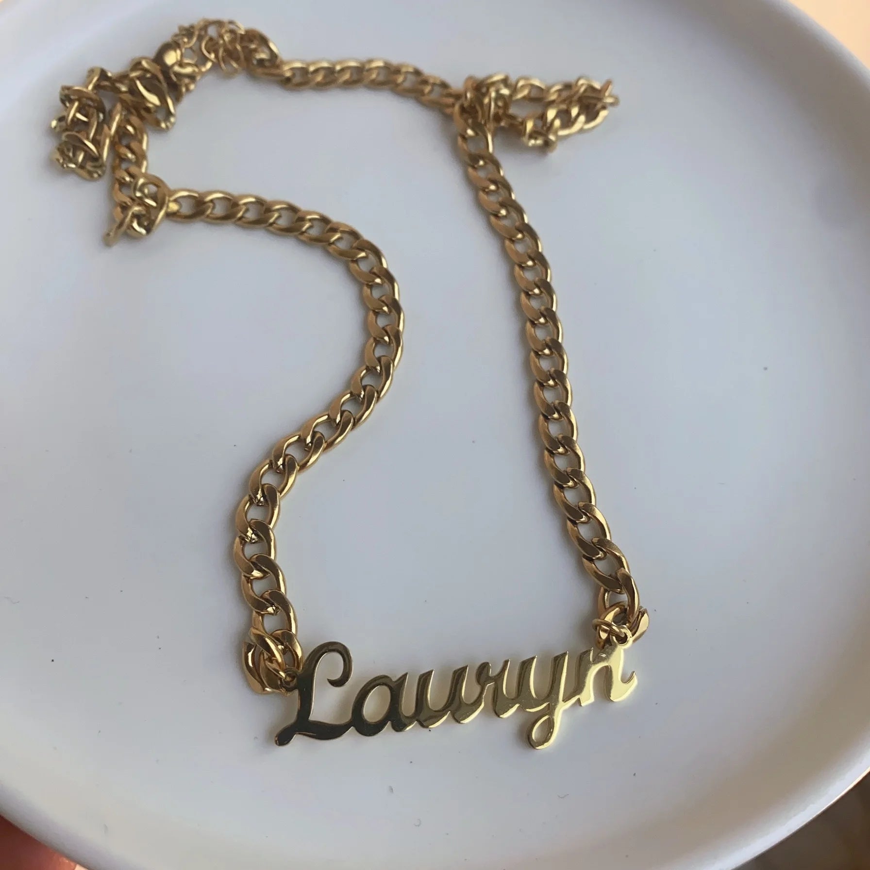 The Cuban Name Necklace